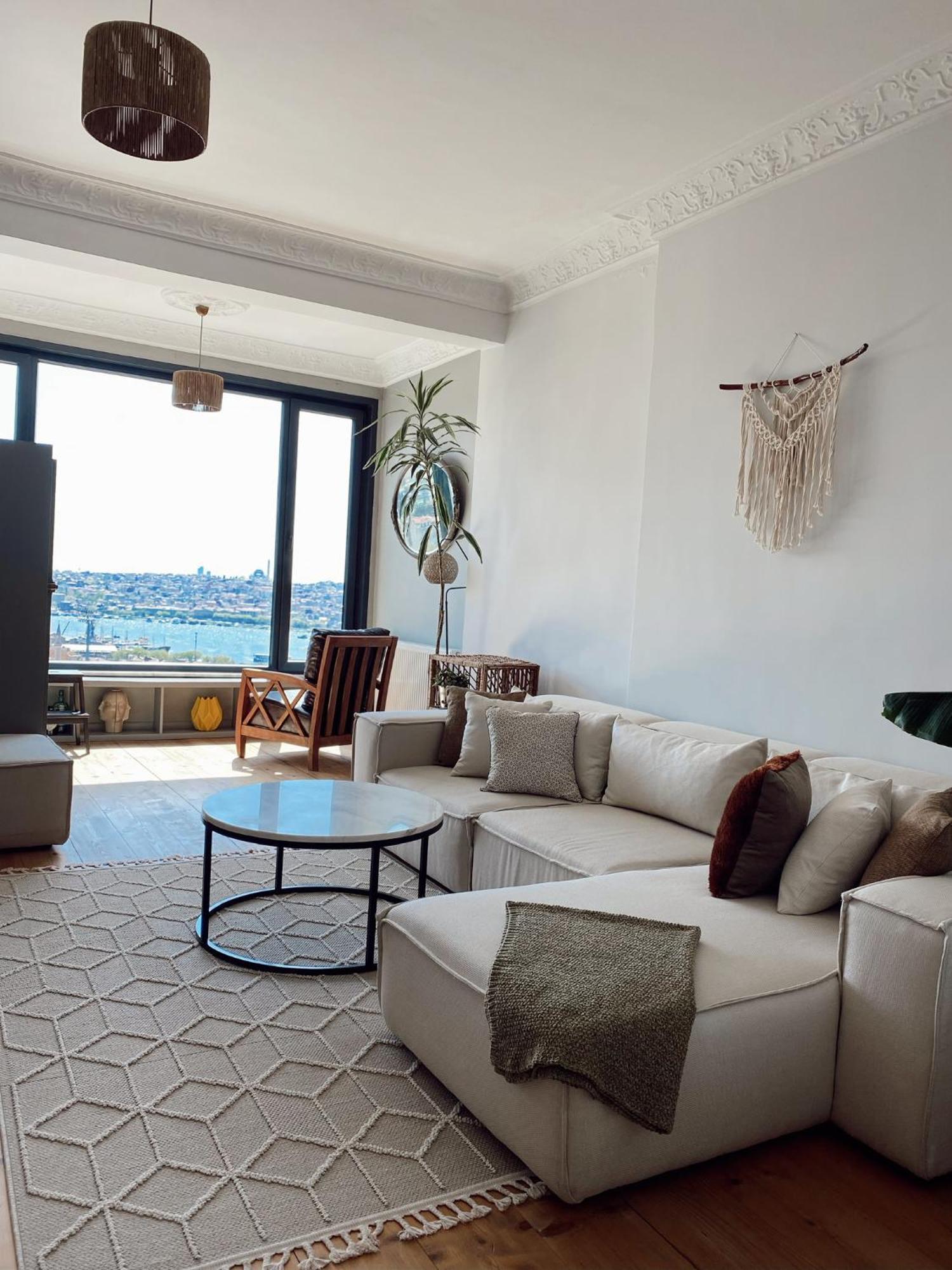 이스탄불 Fantastic Golden Horn View In Beyoglu, Cozy Design 아파트 외부 사진